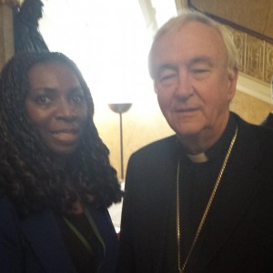 Yvonne & Cardinal Vincent NIchols   